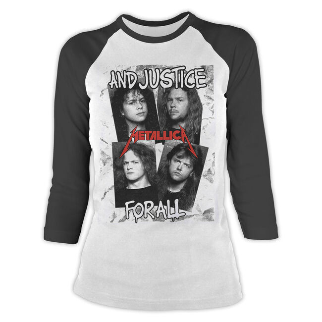 Women's ...And Justice For All Faces Raglan, , hi-res